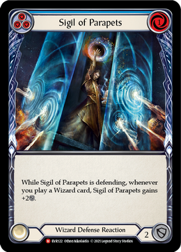 Sigil of Parapets (Blue)