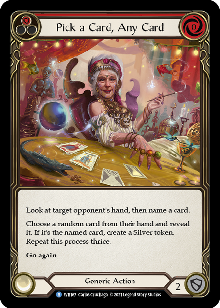 Pick a Card, Any Card (Red)