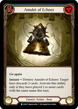 Amulet of Echoes (Blue)