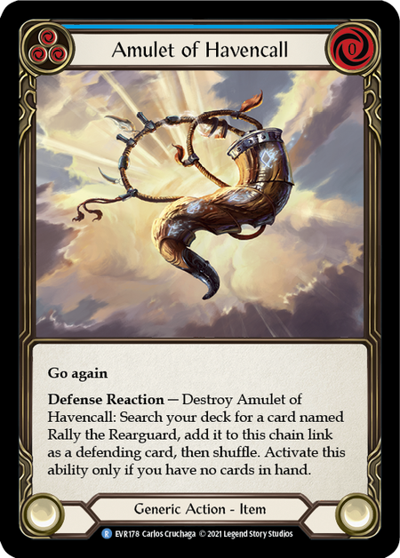 Amulet of Havencall (Blue)