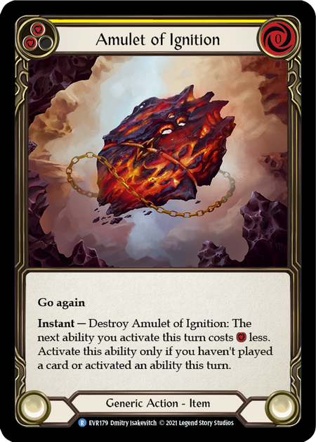 Amulet of Ignition (Yellow)