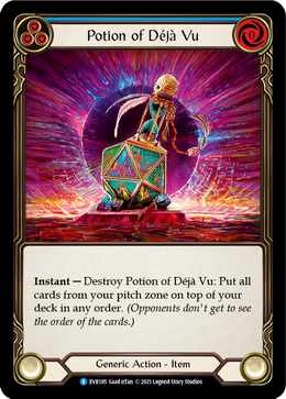 Potion of Deja Vu (Blue)