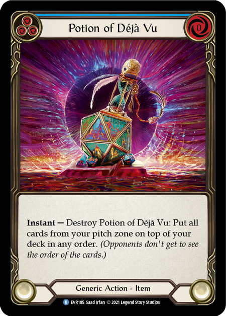 Potion of Deja Vu (Blue)