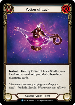 Potion of Luck (Blue)
