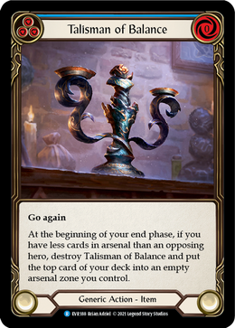 Talisman of Balance (Blue)