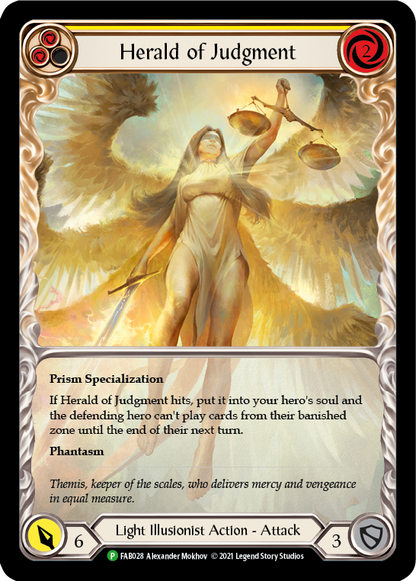 Herald of Judgment (Yellow)