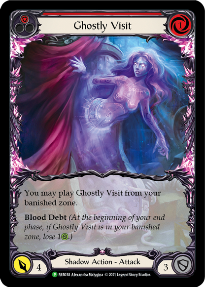 Ghostly Visit (Red)
