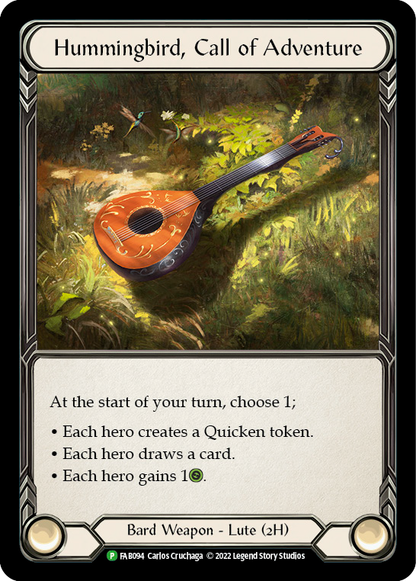 Colibri, l'appel de l'aventure