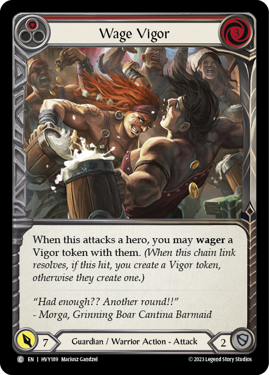 Wage Vigor (Red)