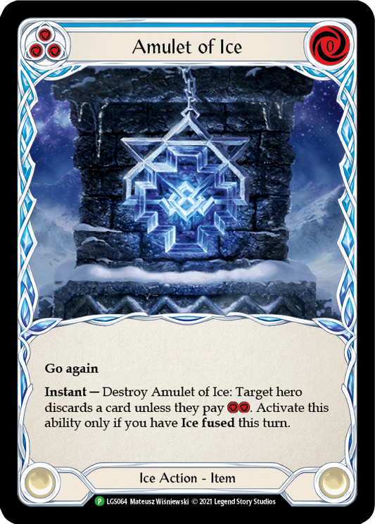 Amulet of Ice (Blue)