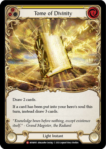 Tome of Divinity (Yellow)
