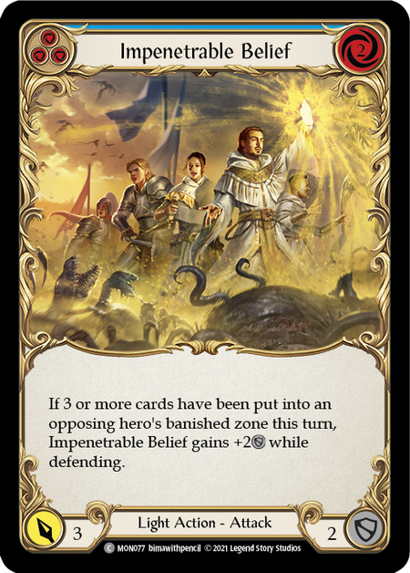 Impenetrable Belief (Blue)