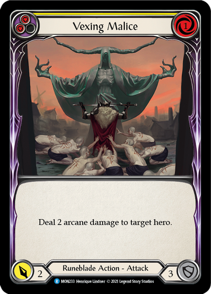 Vexing Malice (Yellow)