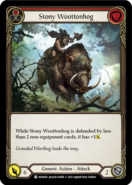 Stony Woottonhog (Red)