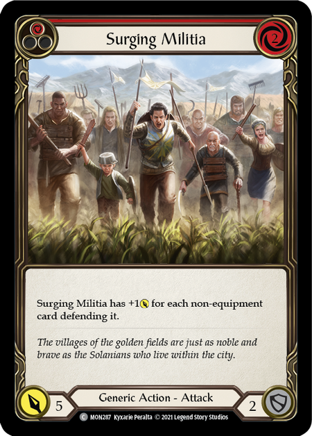 Surging Militia (Red)
