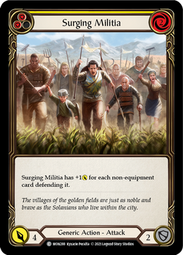 Surging Militia (Yellow)