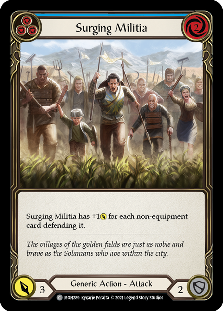 Surging Militia (Blue)