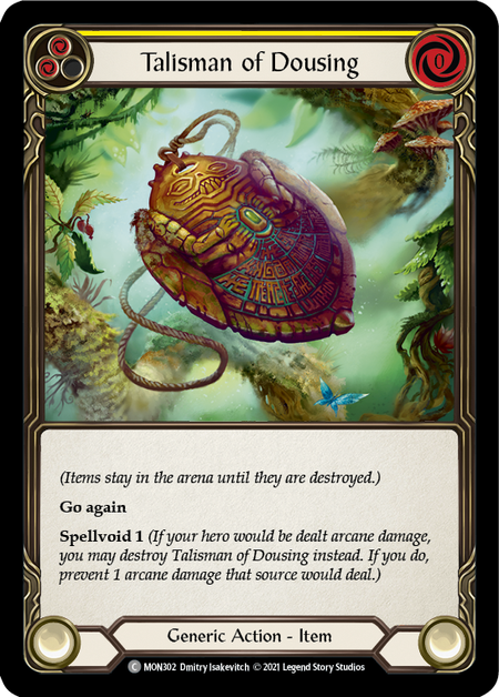 Talisman of Dousing (Yellow)