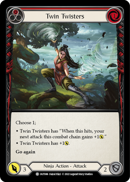 Twin Twisters (Red)