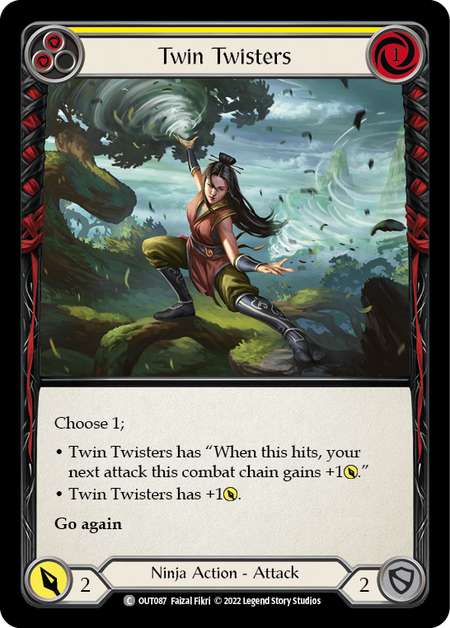 Twin Twisters (Yellow)