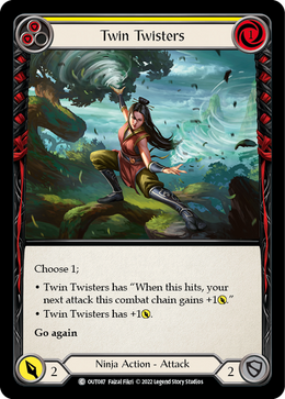 Twin Twisters (Yellow)
