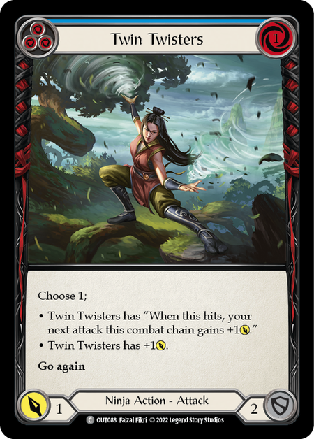 Twin Twisters (Blue)