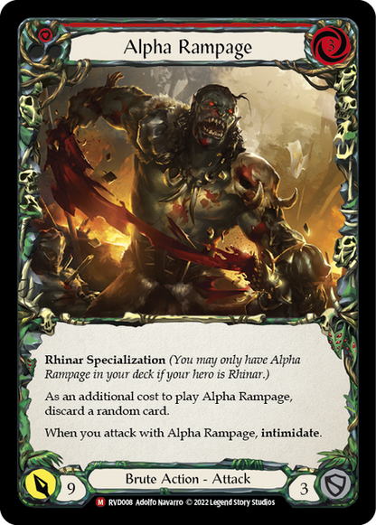 Alpha Rampage (Red)