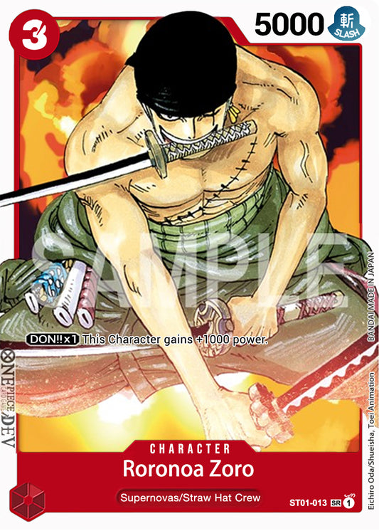 Roronoa Zoro 3 contre 3 participant à la Coupe