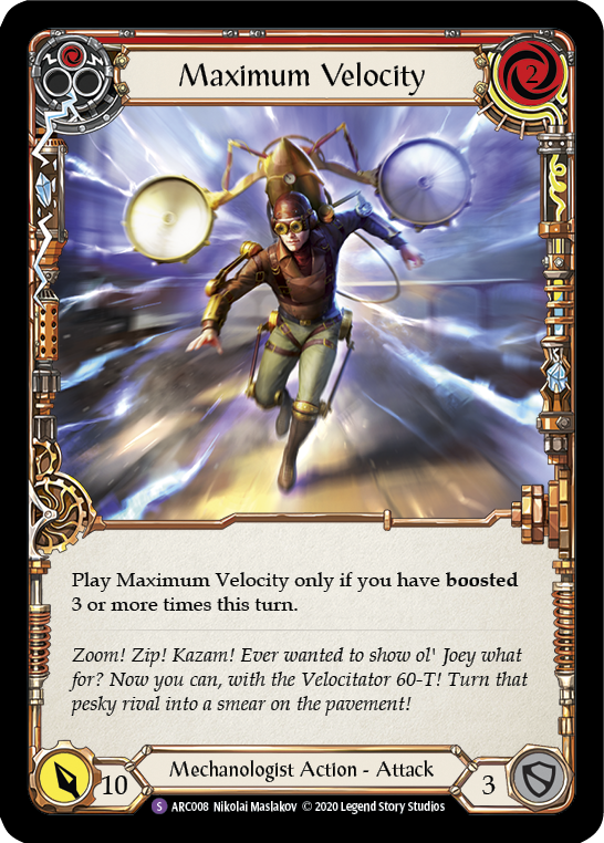 Maximum Velocity (Red)