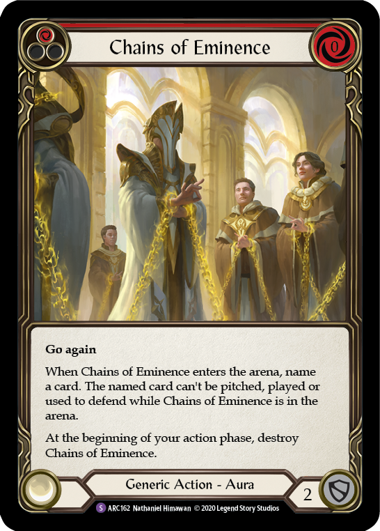 Chains of Eminence (Red)