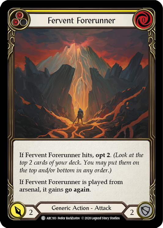 Fervent Forerunner (Yellow)