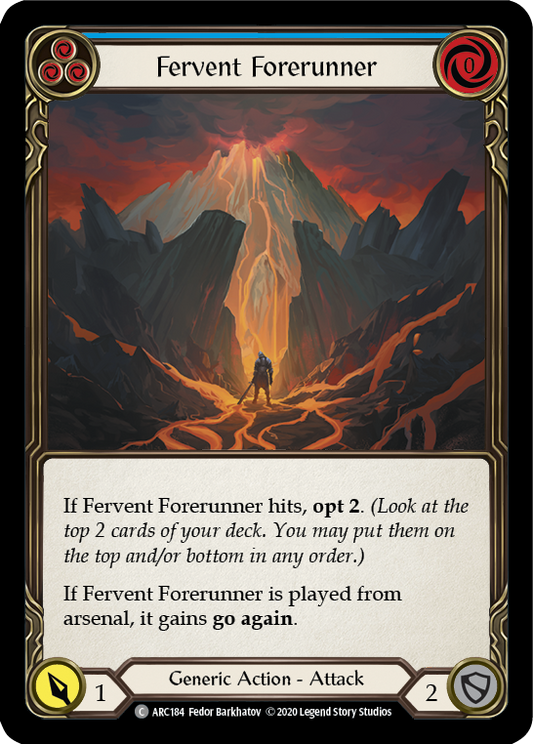 Fervent Forerunner (Blue)