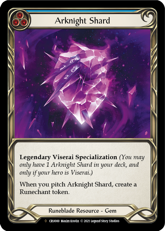 Arknight Shard (Blue)