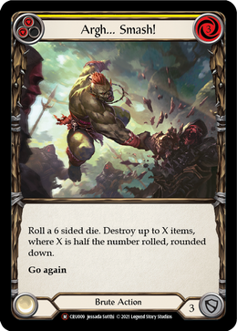 Argh… Smash! (Yellow)