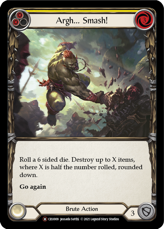 Argh… Smash! (Yellow)