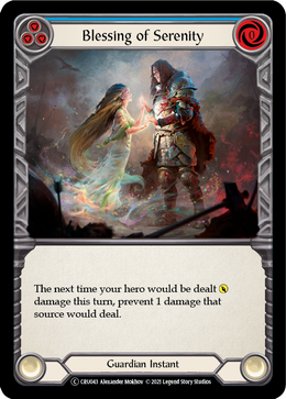 Blessing of Serenity (Blue)
