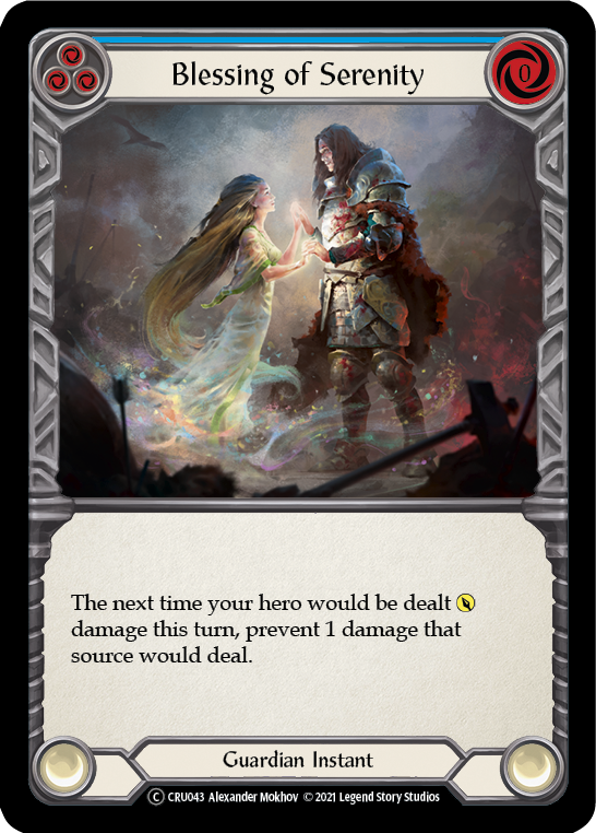 Blessing of Serenity (Blue)