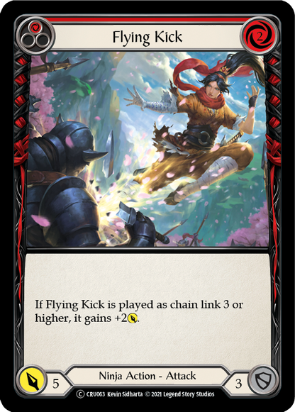 Flying Kick (Red)