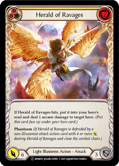 Herald of Ravages (Yellow)