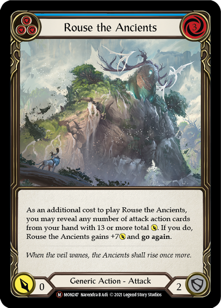 Rouse the Ancients (Blue)