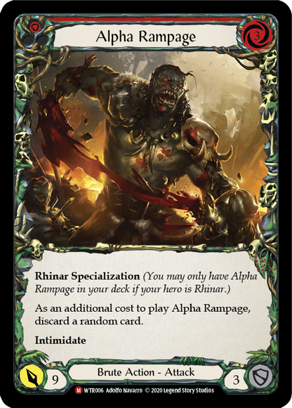 Alpha Rampage (Red)
