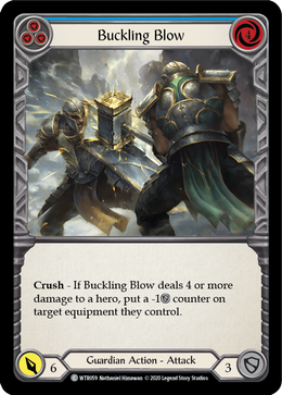 Buckling Blow (Blue)