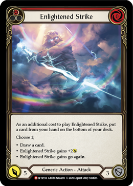 Enlightened Strike (Red)