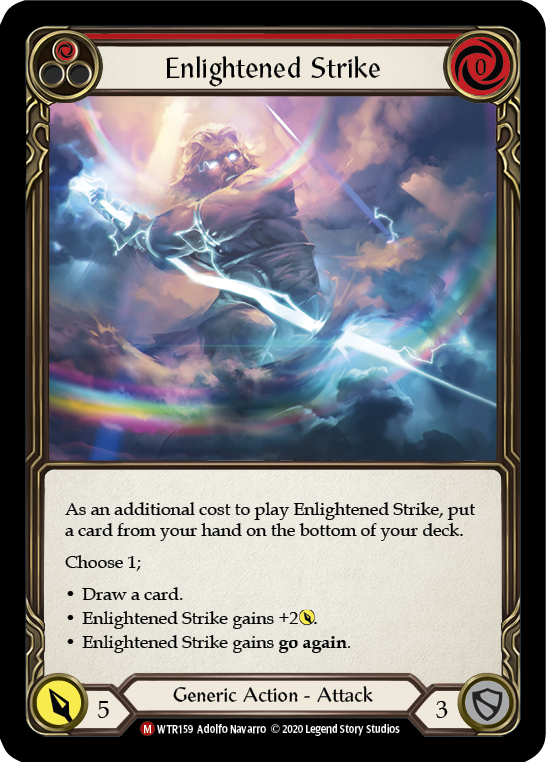 Enlightened Strike (Red)