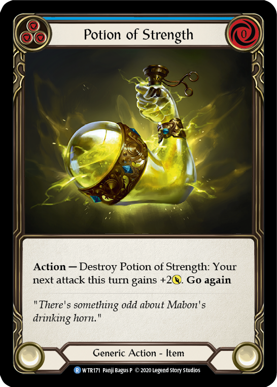 Potion of Strength (Blue)