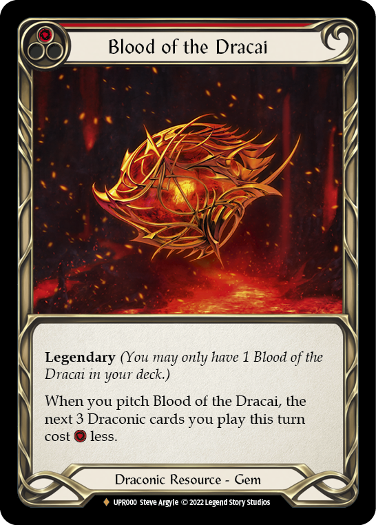 Blood of the Dracai (Red)