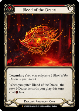 Blood of the Dracai (Red)