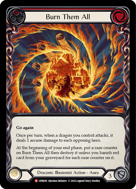 Burn Them All (Red)