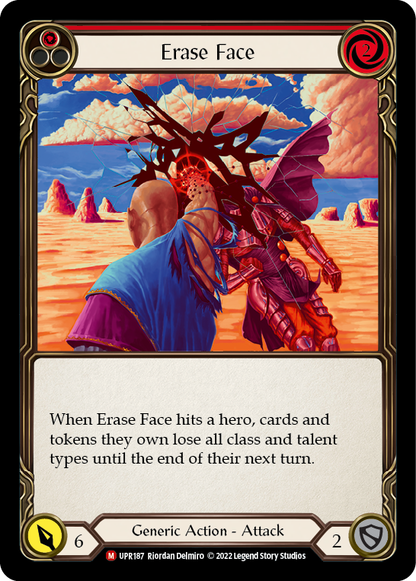 Erase Face (Red)