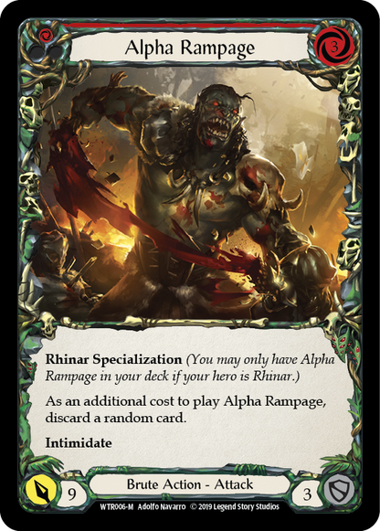 Alpha Rampage (Red)
